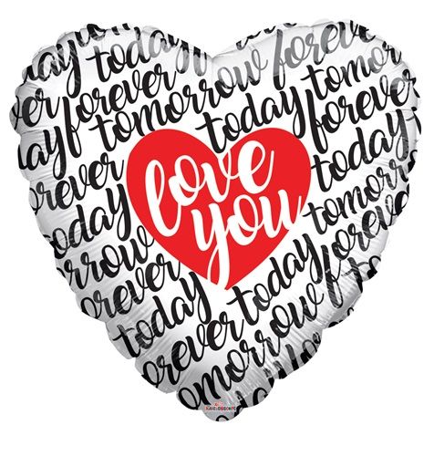 Heart Balloon I Love You (18 inch) Heart Balloon I Love You (18 inch)
