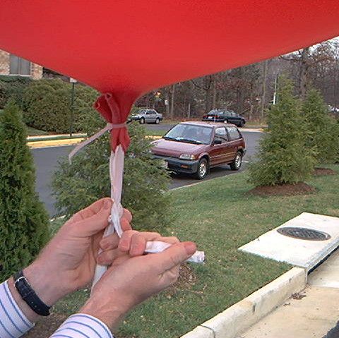 Giant Round 5.5 Foot White Cloudbuster Balloons