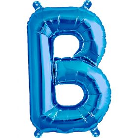 16 inch Northstar Blue Letter B Foil Mylar Balloon