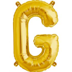 16 inch Northstar Gold Letter G Foil Mylar Balloon