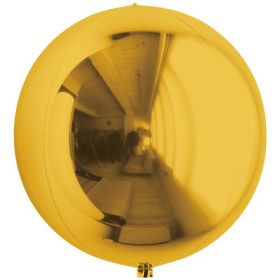 24 inch SAG Deep Gold Foil Mirror Ball - 1 ct