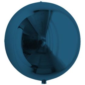 20 inch SAG Navy Blue Foil Mirror Ball