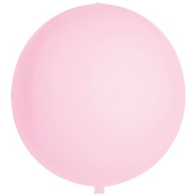 32 inch SAG Pastel Pink Plastic Sphere - 1 ct
