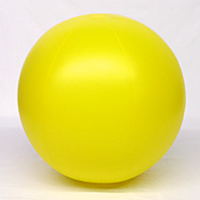 5 foot Yellow Vinyl Display Ball