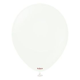 12 Inch Kalisan Standard White Latex Balloons - XL 500 CT