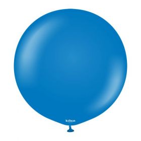 24 inch Kalisan Standard Blue Latex Balloons