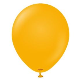 24 inch Kalisan Standard Amber Latex Balloons - 2 CT