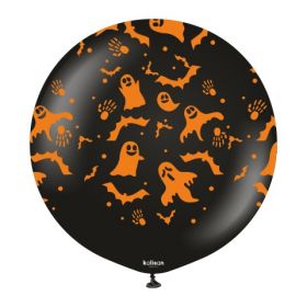 24 inch Kalisan Halloween Theme 2 Latex Balloons 1 ct