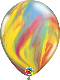Qualatex Traditional Super Agate 11 inch Latex Balloon - 25 count