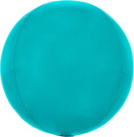 15 Inch Anagram Aqua Orbz Foil Balloon
