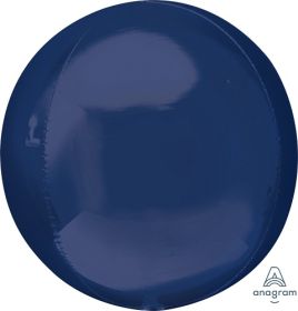 15 Inch Anagram Navy Blue Orbz Foil Balloon