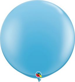 36 inch Qualatex Pale Blue Latex Balloons - 2 count