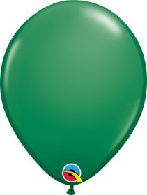 5 inch Qualatex Green Latex Balloons - 100 count