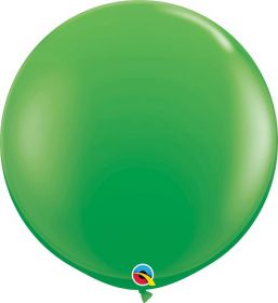 36 inch Qualatex Spring Green Latex Balloons - 2 count