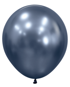 18 inch Sempertex Reflex Galaxy Blue Latex Balloons - 15 CT|Balloons Direct