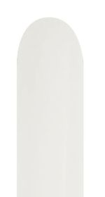 260 Sempertex Deluxe Almond White Latex Balloons - 50 CT