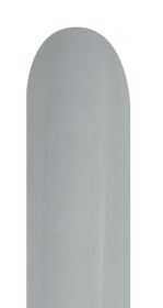 260 Sempertex Deluxe Urban Grey Latex Balloons - 50 CT