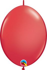 12 inch Qualatex Red QuickLink Latex Balloons - 50 count