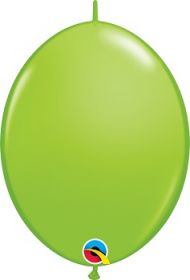 12 inch Qualatex Lime Green QuickLink Latex Balloons - 50 count