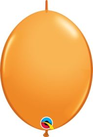 12 inch Qualatex Orange QuickLink Latex Balloons - 50 count