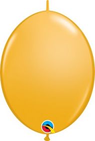 12 inch Qualatex Goldenrod QuickLink Latex Balloons - 50 count