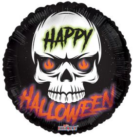 18 inch Shape Skull Halloween Foil Mylar