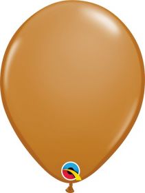 5 inch Qualatex Mocha Brown Latex Balloons - 100 count