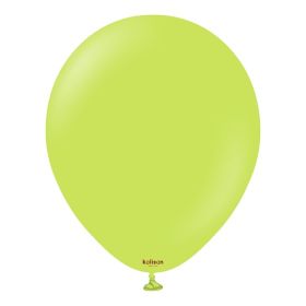 12" Kalisan Lime Green Latex Balloons