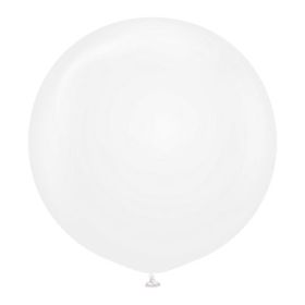 24 Inch Kalisan Standard Transparent Latex Balloons - 2 CT
