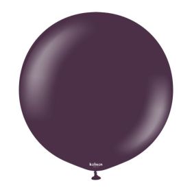 24 inch Kalisan Plum Latex Balloons - 2CT