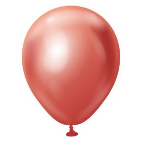 18 Inch Kalisan Mirror Red Latex Balloons - 25 CT