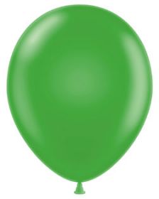 5 inch Tuf-Tex Metallic Green Latex Balloons - 50 count