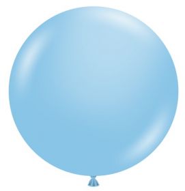 36 inch Tuf-Tex Baby Blue Latex Balloon
