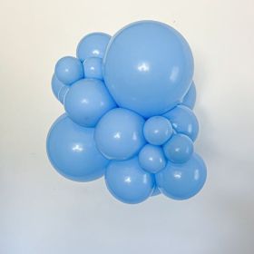11 inch TUFTEX Baby Blue Latex Balloons - 100 count
