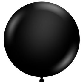 36 inch Tuf-Tex Black Latex Balloon