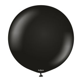 24 inch Kalisan Black Latex Balloons
