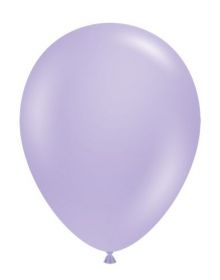 24 inch Tuf-Tex Blossom Lilac Latex Balloons - 25 count