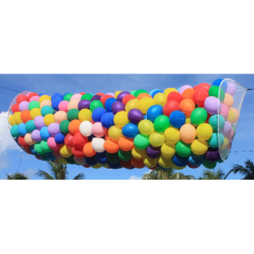 BOSS 250 Balloon Pre-Strung Balloon Drop Net Kit - Low Ceiling - 2