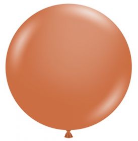 36 inch Tuf-Tex Burnt Orange Latex Balloon