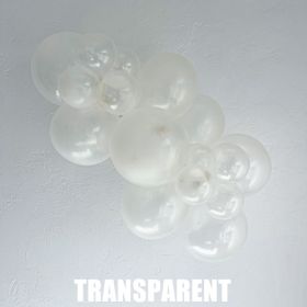 5 inch TUFTEX Crystal Clear Latex Balloons - 50 count