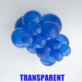 11 inch TUFTEX Crystal Sapphire Blue Latex Balloons - 100 count
