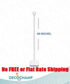 Decochamp Plastic DecoBase 9 in x 9 in - 4 ft Column
