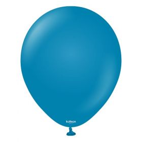 5 inch Kalisan Deep Blue Latex Balloons