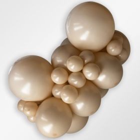 11 inch Sempertex Deluxe Creamy Blush Latex Balloons - 100 CT