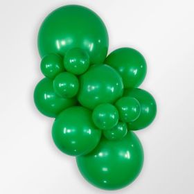 11 inch Sempertex Deluxe Shamrock Green Latex Balloons - 100 CT