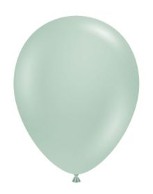 24 inch Tuf-Tex Empower-Mint Latex Balloons - 3 CT