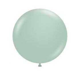 36 inch Tuf-Tex Empower-Mint Latex Balloon