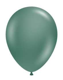 24 inch Tuf-Tex Evergreen Latex Balloons - 3 CT