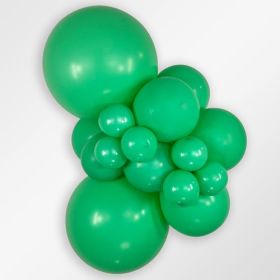 11 inch Sempertex Fashion Green Latex Balloons - 100 CT