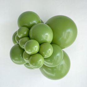 11 inch TUFTEX Fiona Green Latex Balloons - 100 count